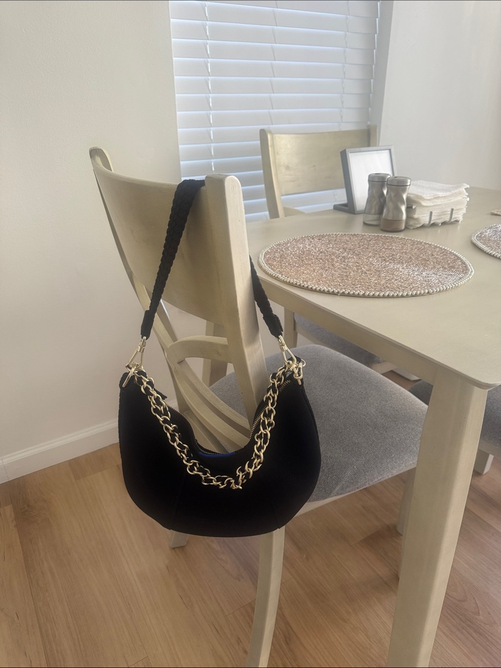 Mini Crescent Bag in Black  Rothy’s - Picture 7 of 7